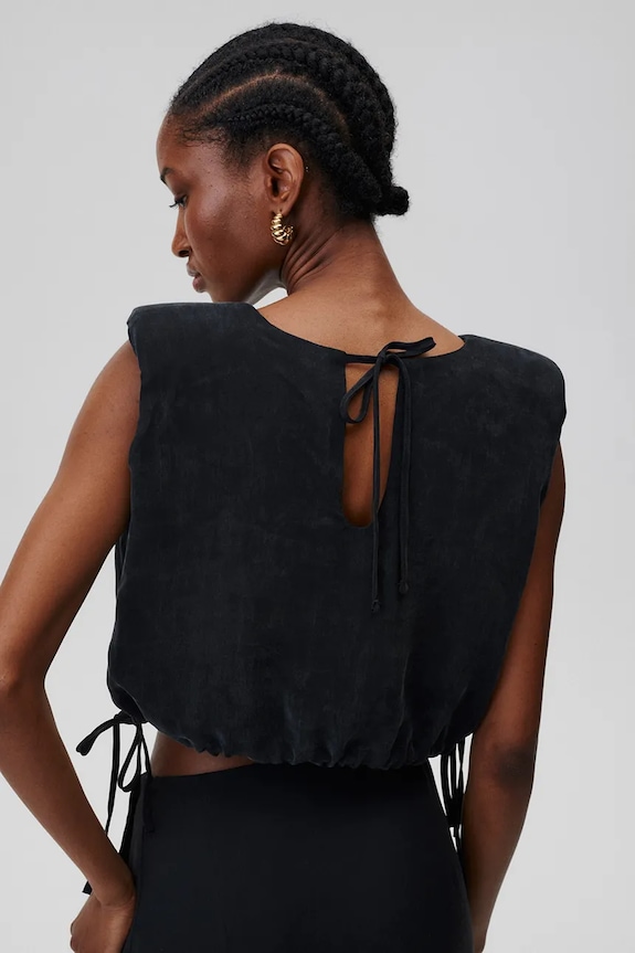 Odzież Undress Code bluzka Persephone Top 674 czarny