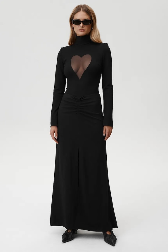 Undress Code body Heart Out Bodysuit Classic negru 840