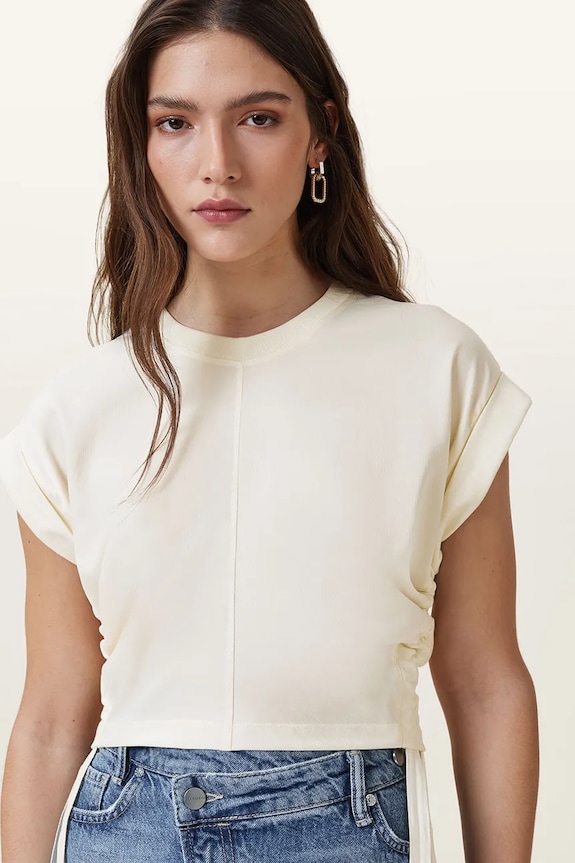 AllSaints blúz női MIRA SATIN W054JC