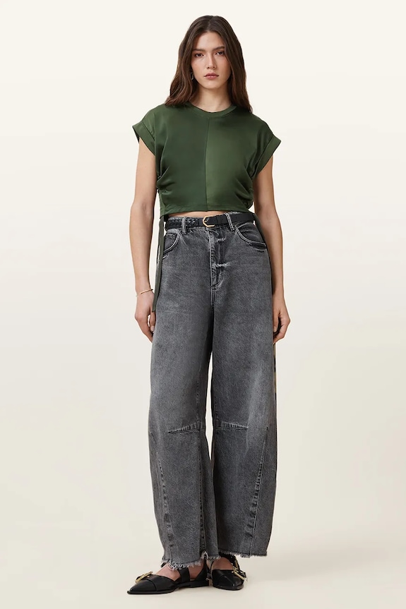 AllSaints blúz női MIRA SATIN W054JC