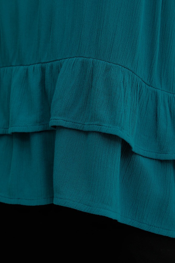 United Colors of Benetton bluză 4VW95H00B turcoaz