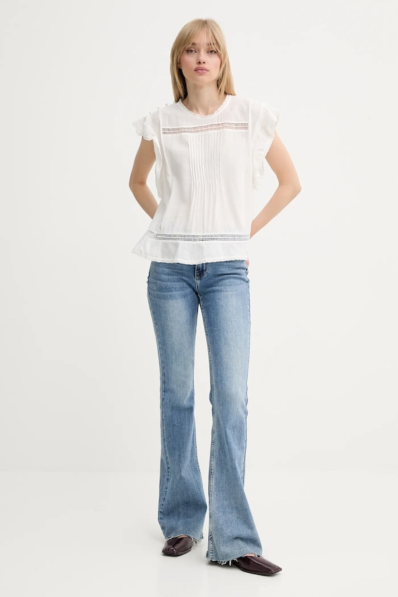 Μπλουζάκι MUNTHE USALINA 255101925521 λευκό SS25