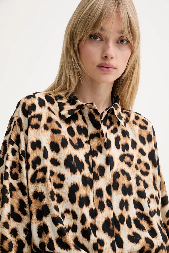 Πουκάμισο MUNTHE ULVI καφέ 255100725519