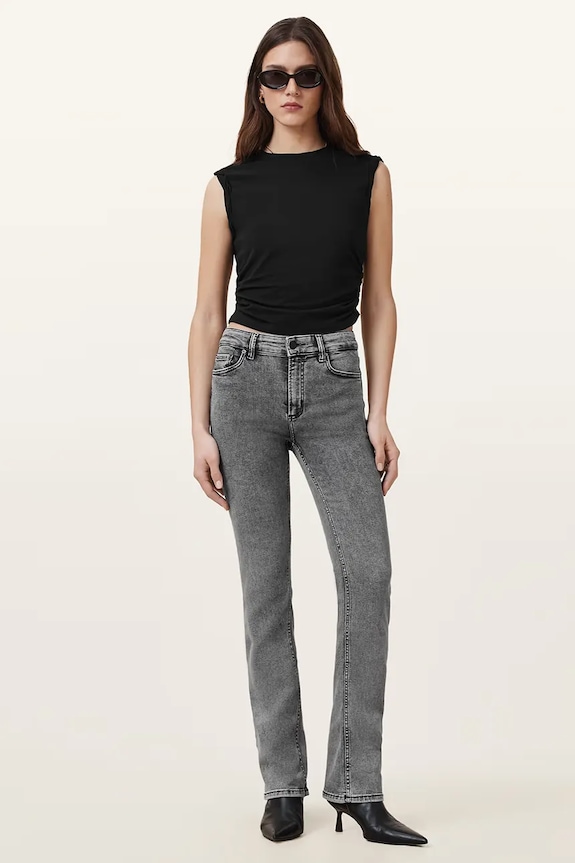 Τοπ AllSaints WEST W214JA μαύρο