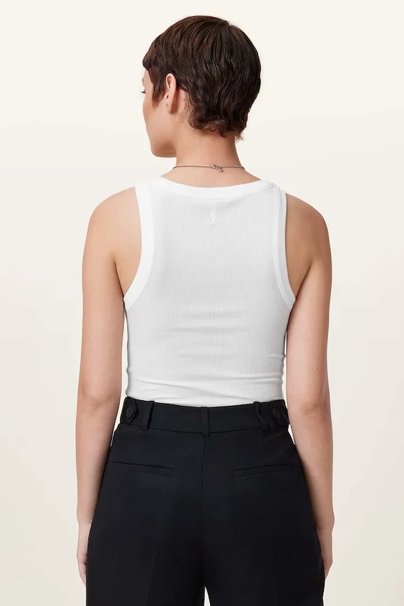 Top AllSaints RINA λευκό W235JB