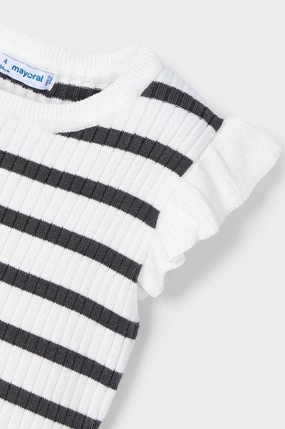 Παιδική μπλούζα Mayoral λευκό 3024.6D.Mini.PPYA