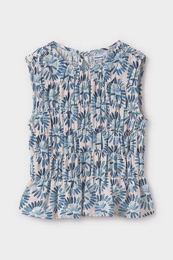 Mayoral bluza copii 6036.8A.Junior.PPYA albastru SS25