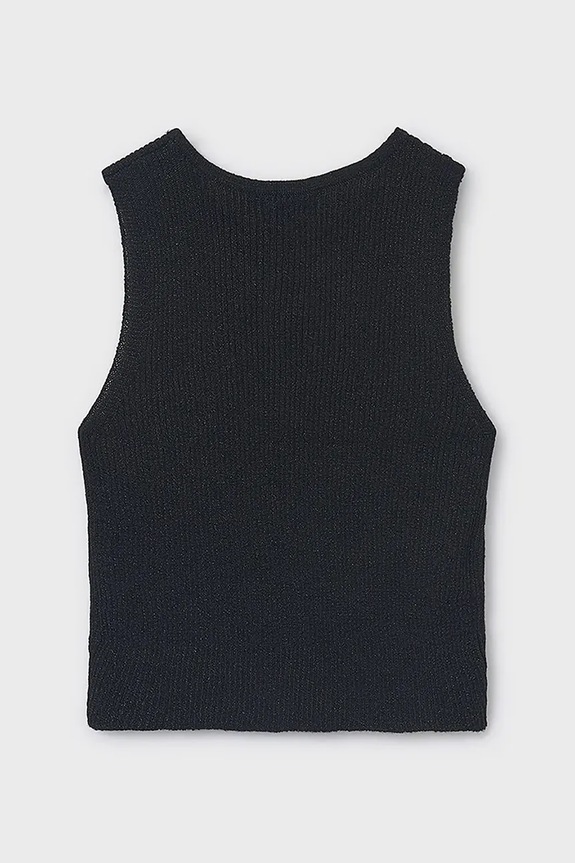 Παιδικό top Mayoral 6039.8B.Junior.PPYA μαύρο SS25