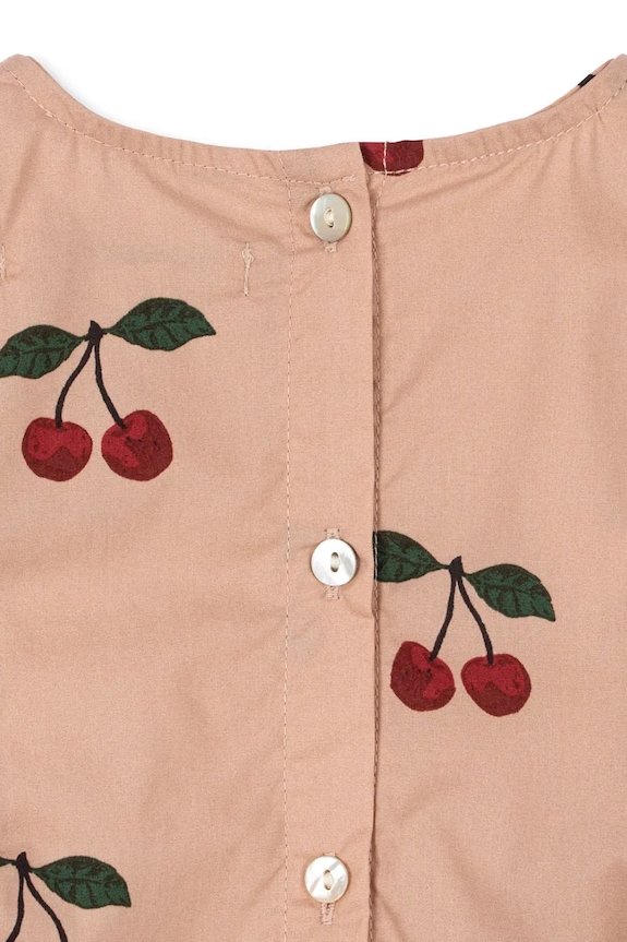 Otroška bombažna majica Konges Sløjd VERBENA TOP GOTS roza KS102297