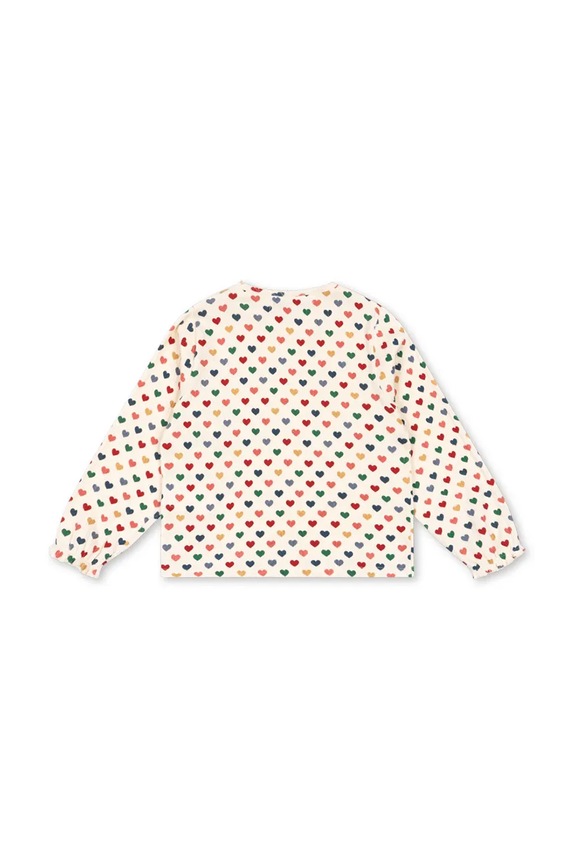Konges Sløjd bluzka dziecięca CHLEO BLOUSE OCS KS102454 beżowy SS25