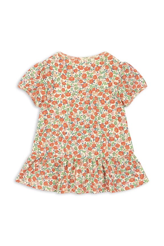 Detská bavlnená blúzka Konges Sløjd CLASSIC TEE GOTS KS102548 oranžová SS25