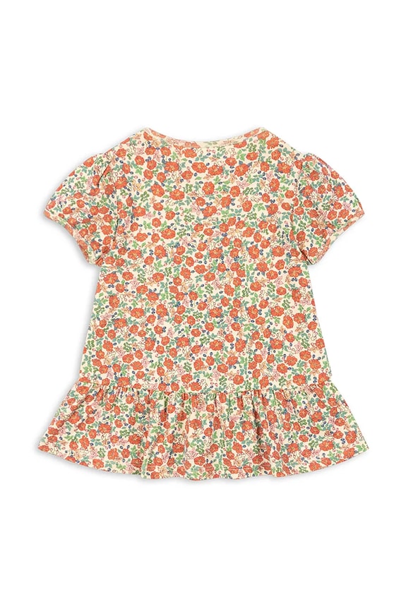 Detská bavlnená blúzka Konges Sløjd CLASSIC TEE GOTS KS102548 oranžová SS25