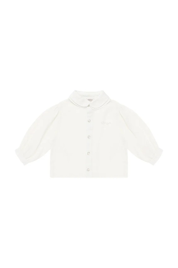 Donsje camicetta in lino per neonati Anoeche Linen Blouse biancheria bianco 4094600.68.92