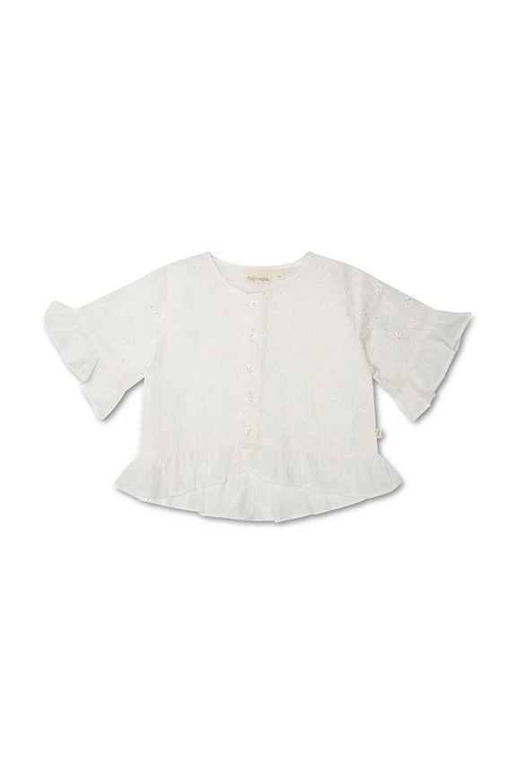 Dječja pamučna bluza That's mine Ibbi 153061 bijela SS25