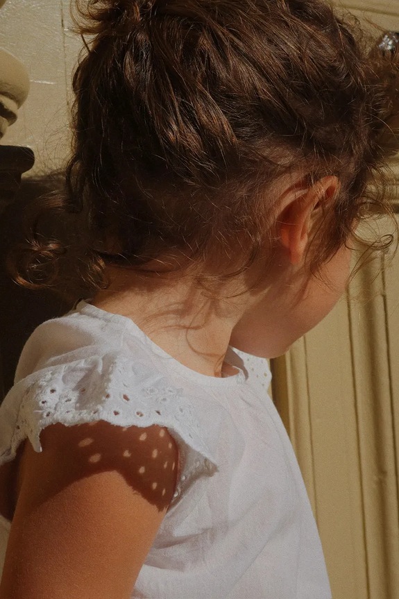 Konges Sløjd felpa in cotone bambino/a RHW X KS FIORI TOP GOTS KS103599