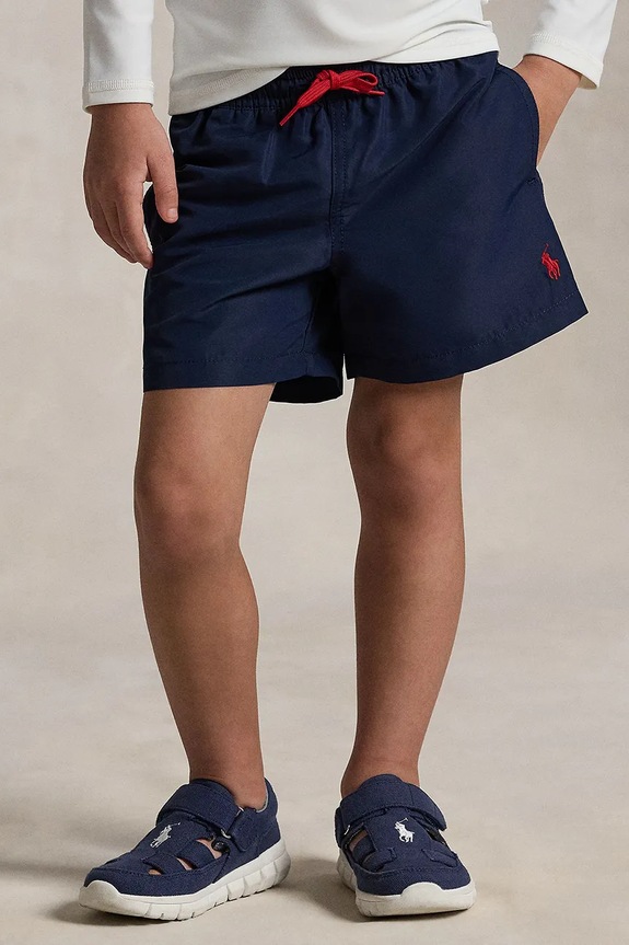 Детски плувни шорти Polo Ralph Lauren тъмносин 322957810002