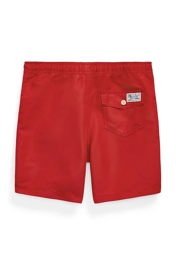 Otroške kopalne kratke hlače Polo Ralph Lauren 323957810001 rdeča SS26