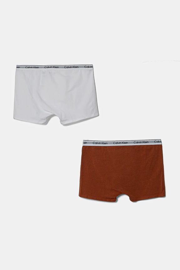 Детски боксерки Calvin Klein Underwear (2 броя) B70B700506.PPYA бял SS25