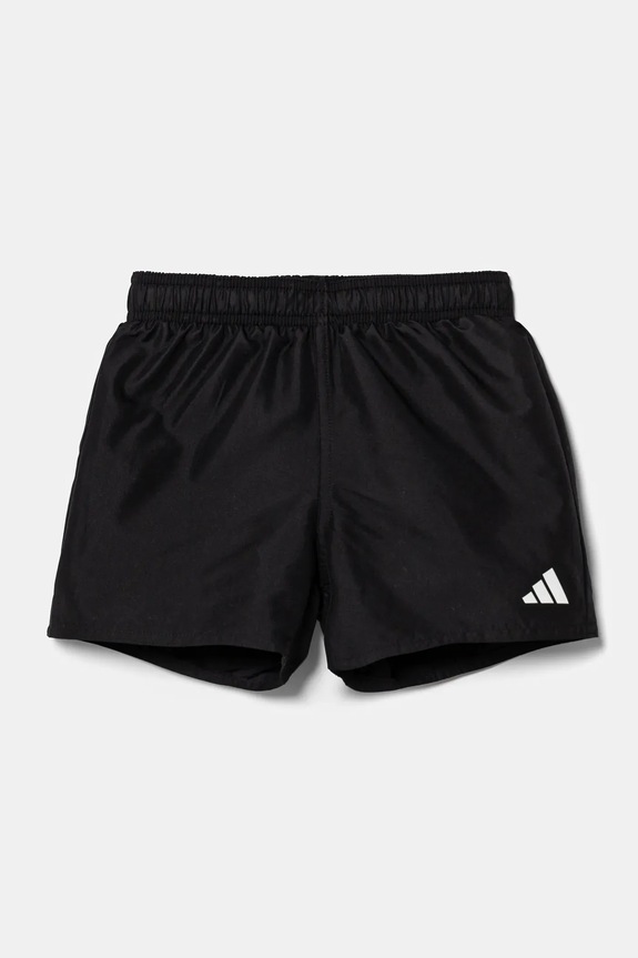 Detské plavkové šortky adidas Performance potlač čierna JG3604