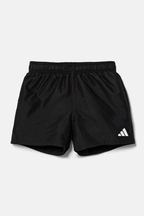 Detské plavkové šortky adidas Performance potlač čierna JG3604