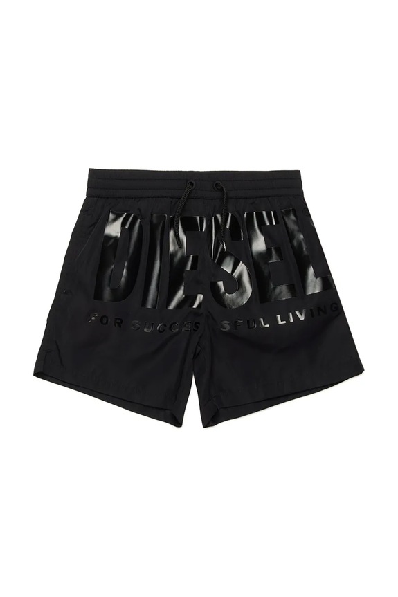 Παιδικό σορτς κολύμβησης Diesel MKENM SWIMSUIT J02292 μαύρο SS25