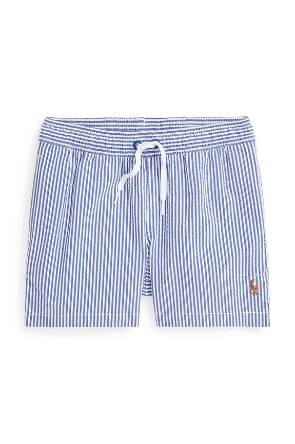 Polo Ralph Lauren szorty kąpielowe dziecięce Planet friendly niebieski 322934598002