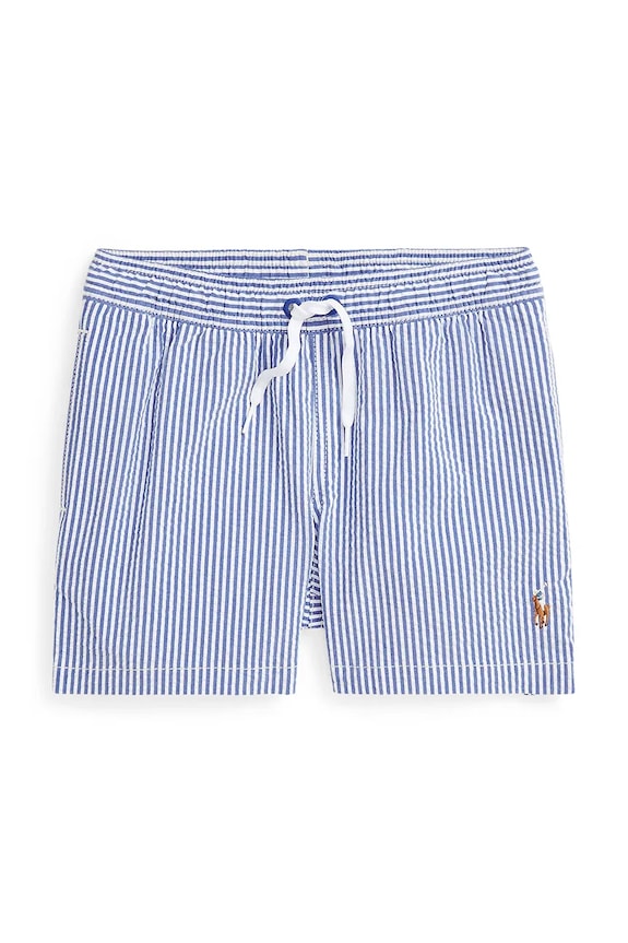 Polo Ralph Lauren szorty kąpielowe dziecięce Planet friendly niebieski 322934598002
