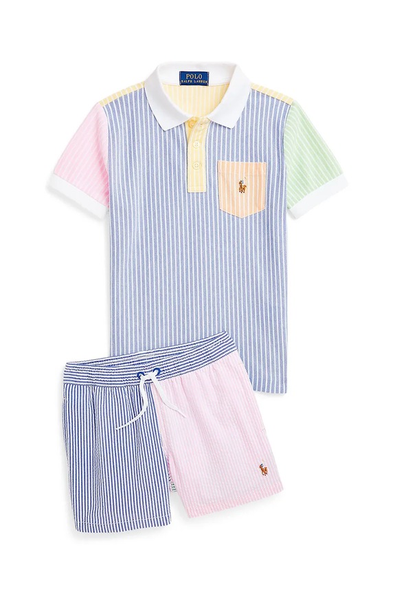 Fiú Polo Ralph Lauren gyerek úszó rövidnadrág 322964513001 kék