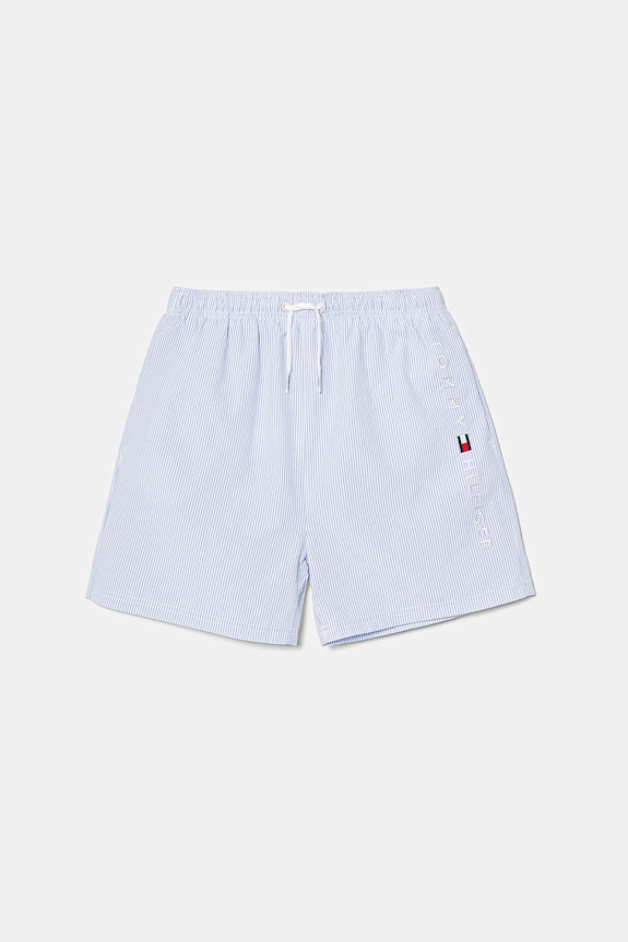 Dětské plavkové šortky Tommy Hilfiger Planet friendly modrá UB0UB00580.PPYA