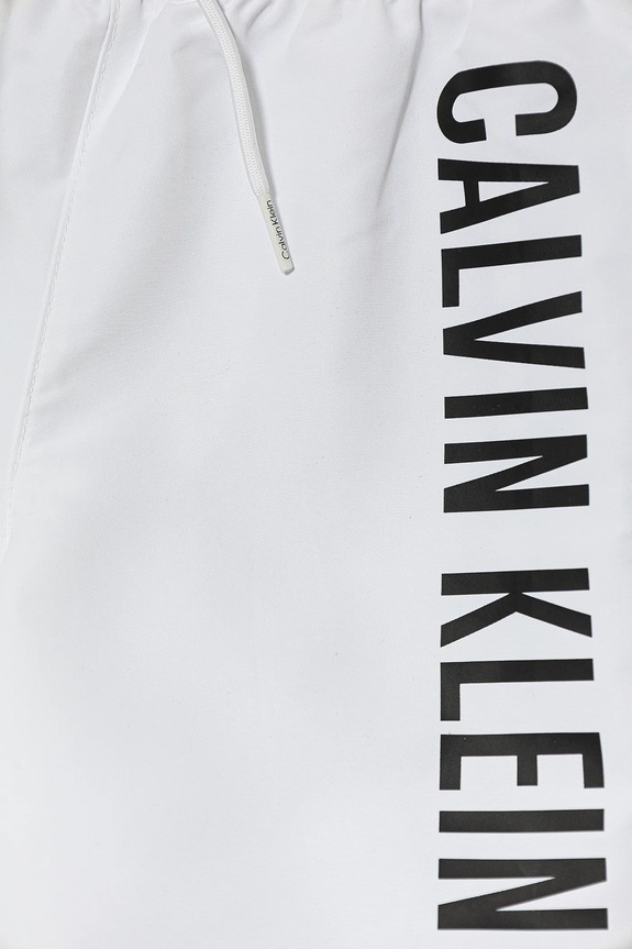 Chłopiec Calvin Klein Jeans szorty kąpielowe dziecięce KV0KV00053.PPYA biały