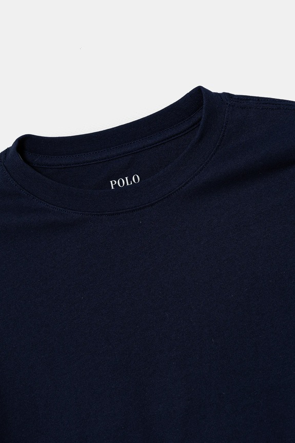 CHLAPEC Dětské bavlněné pyžamo Polo Ralph Lauren 9P0250 námořnická modř