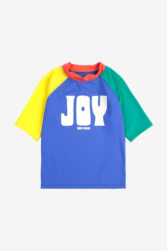 Majica kratkih rukava za kupanje za djecu Bobo Choses Joy 125AC112 plava SS25