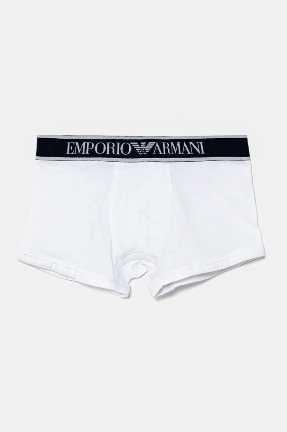 Otroške boksarice Emporio Armani 2-pack EB000488.AF16036 mornarsko modra SS25