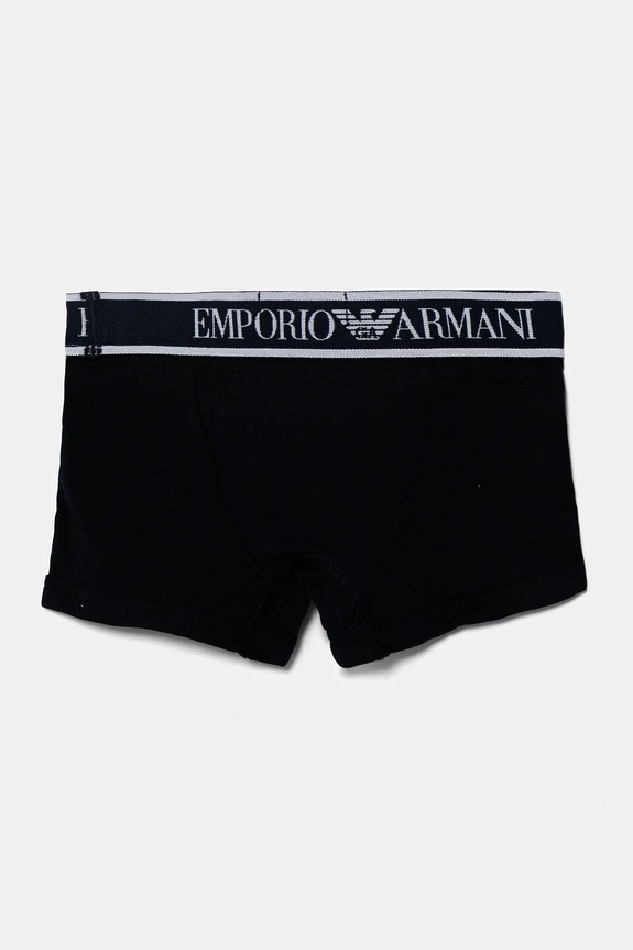 Dečki Otroške boksarice Emporio Armani 2-pack EB000488.AF16036 mornarsko modra