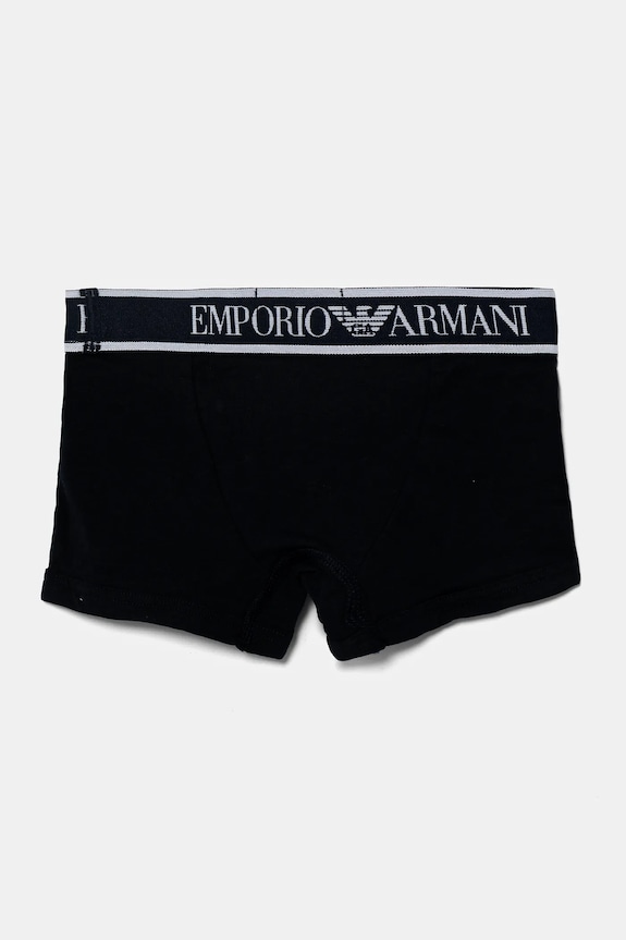 Dečki Otroške boksarice Emporio Armani 2-pack EB000488.AF16036 mornarsko modra