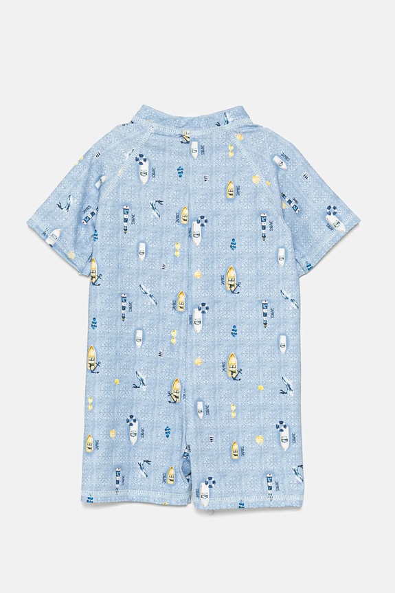 Jamiks costume da bagno per neonati NINO NINO.Komb.plaz.JLH095.B blu SS25