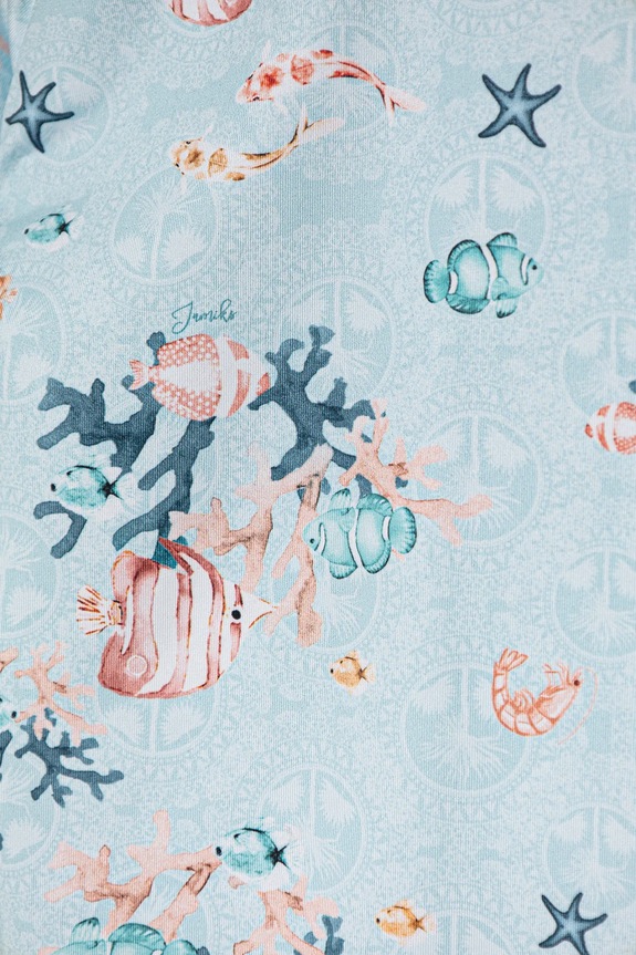 Dječji kupaći kostim Jamiks SALIDO I tirkizna SALIDO.I.Kompl.JLH093.B