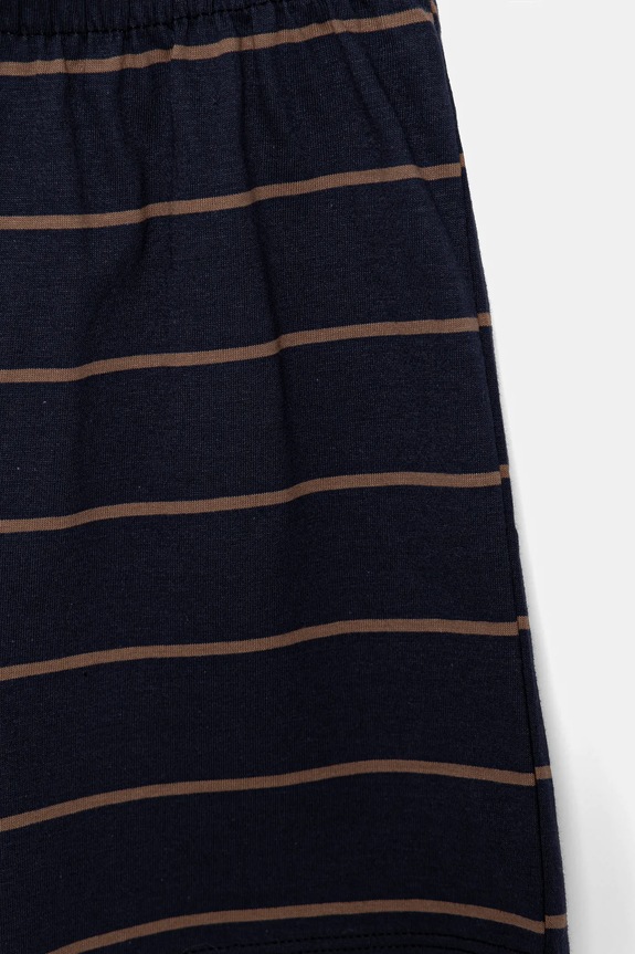Detské bavlnené pyžamo United Colors of Benetton 2-pak tmavomodrá 30960P08R.G.Seasonal
