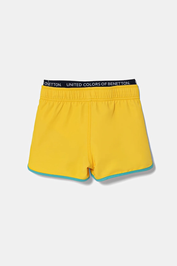United Colors of Benetton gyerek úszó rövidnadrág 5JD00X00R.G.Seasonal sárga SS25
