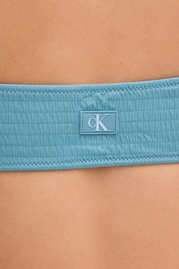 Plavková podprsenka Calvin Klein modrá KW0KW02726