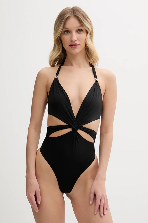 Elisabetta Franchi costume da bagno intero morbida nero CS65B51E2