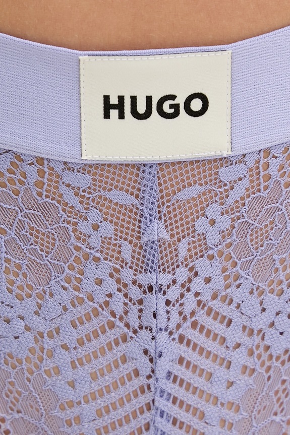 Ρούχα Στρινγκ HUGO STRING RL LACE 50535036 μωβ