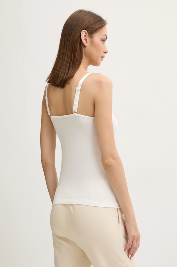 Top BOSS VEST CI 50515379 biela AW25