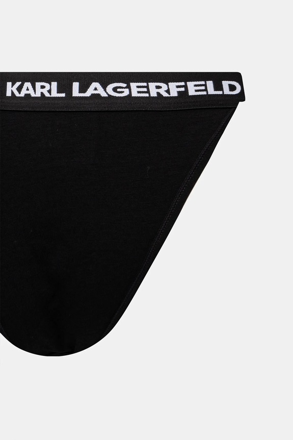 Abbigliamento Karl Lagerfeld slip brasiliani pacco da 3 A1W47150 nero