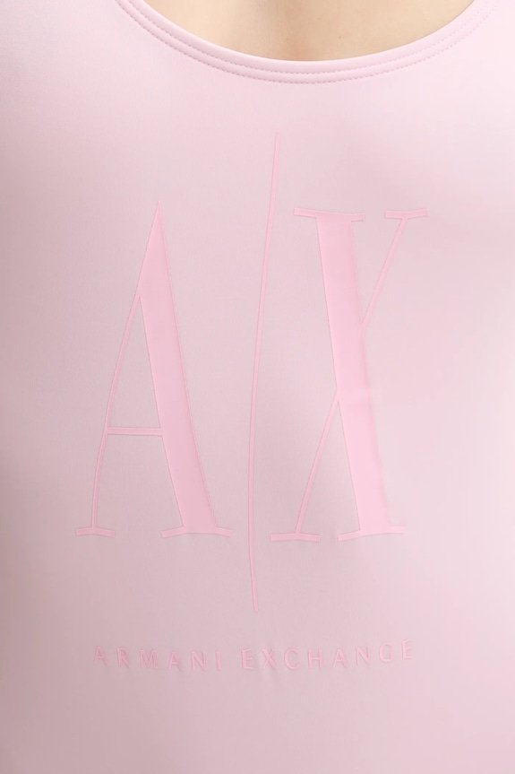 Jednodílné plavky Armani Exchange růžová XW000912.AF13650