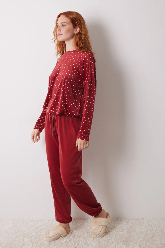Pyžamo women'secret LOVE ACTUALLY GENERIC PJ červená 4758239