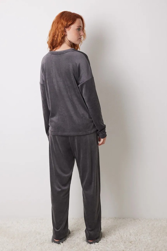 Pyžamo women'secret FROSTED GENERIC 3598105 černá