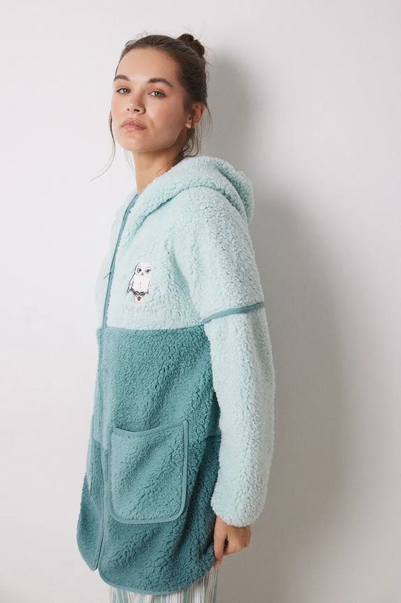 Kućni ogrtač women'secret HARRY POTTER 4418929 zelena SS25