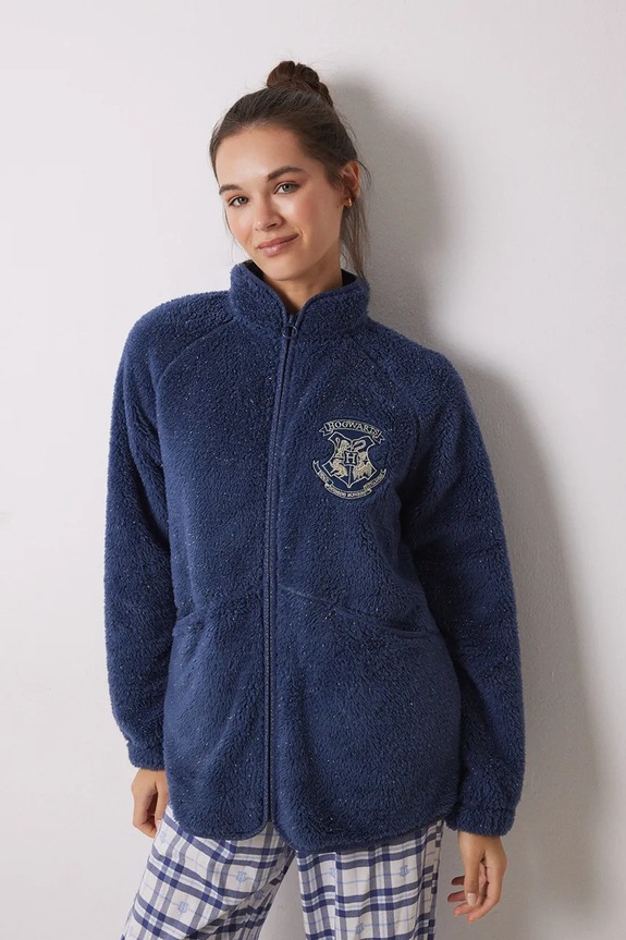 women'secret szlafrok HARRY POTTER dzianina niebieski 4418928