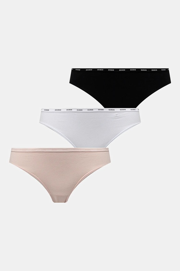 Nohavičky Guess 3-pak nohavičky ružová O5RG12.K6YW1